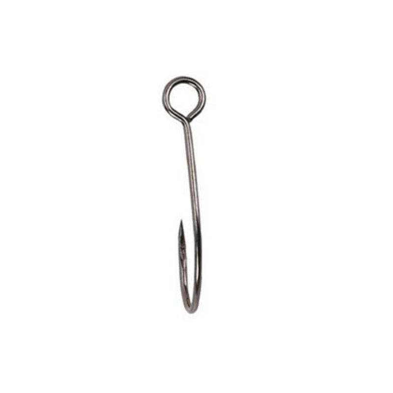 Fat Goluya Stream single hook, horse mouth hook, sequined hook, barb fishhook, No. 4-10 /10 pieces with ring hooks details Picture