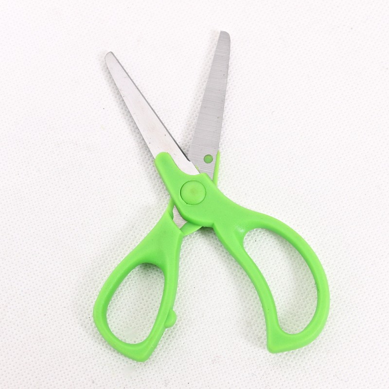 Office and study supplies, learning scissors, student scissors, children's paper-cutting scissors, learning to cut details Picture