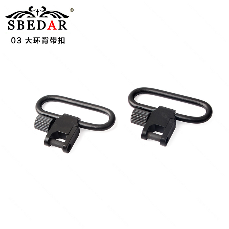 Outdoor tactics large black suit strap buckle