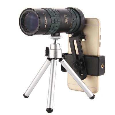 New Monocular Magnification Telescope High Power Hd Pocket-Sized Camera Glasses Low Light Night Vision Non-Infrared 1000