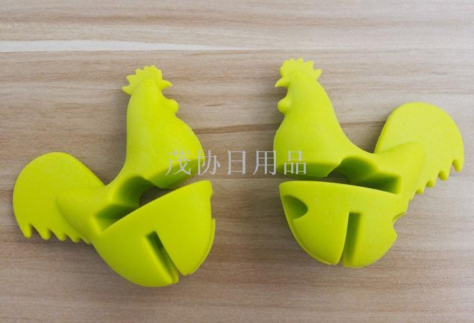 Creative animal silicone spoon holder Silicone spoon holder European spoon holder baking kitchen utensils processing custom