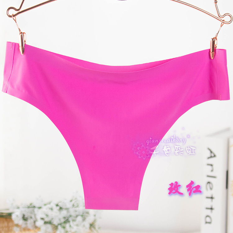 巴西性感比基尼丁字裤无痕冰丝女士内裤巴西裤冰丝内裤女士产品图