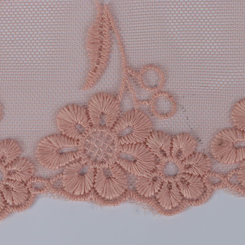 New lace mesh embroidery lace garment accessories Wedding dress hemline accessories headdress handmade DIY material 9CM thumbnail