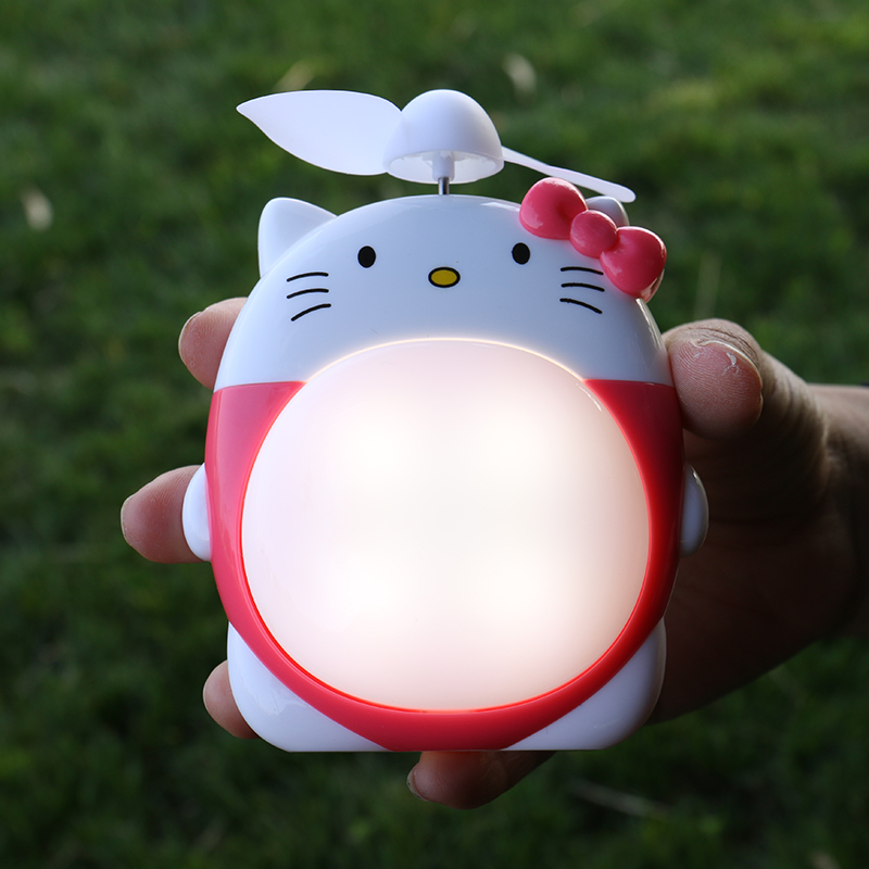 凌盼电扇迷你风扇 礼品小风扇 厂家直销新奇手持风扇产品图