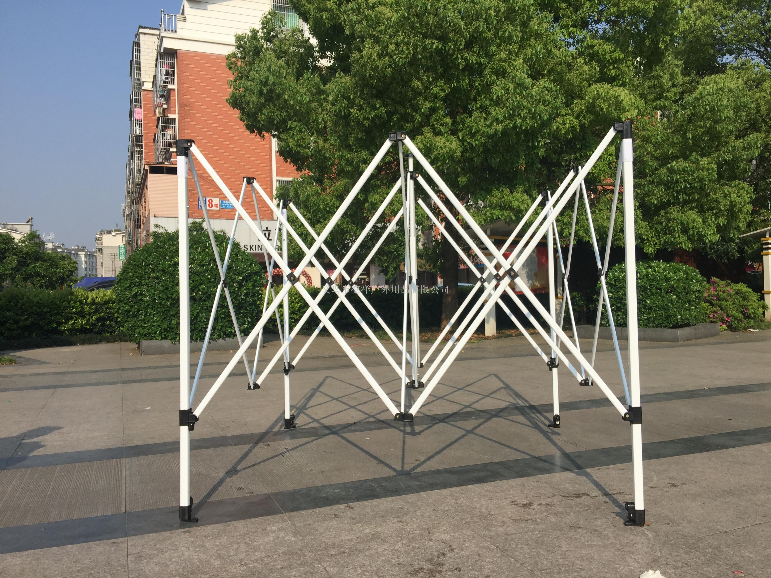 Outdoor shade canopies, four-corner umbrellas, advertising tents, custom-made Iogo folding canopies, exhibition and sales of semi-automatic umbrellas