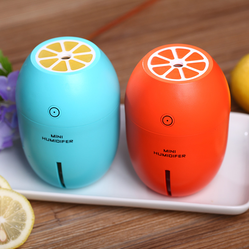 Creative lemon humidifier, air humidification, moisturizing atmosphere, night light aromatherapy details Picture