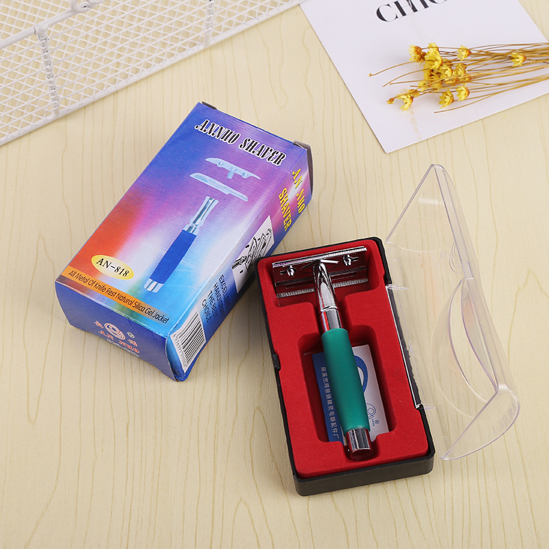 Wholesale For Manual Shaver Plastic Box Decoration Razor Facial Cleaning Specification drawing