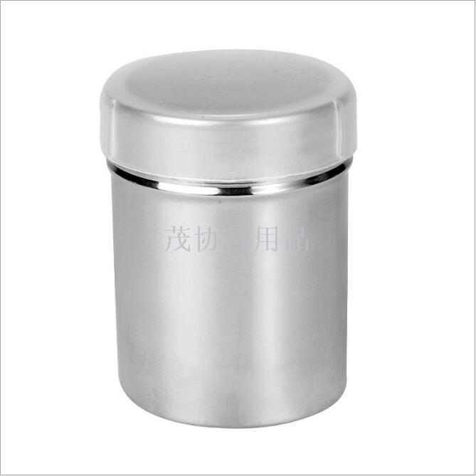Stainless steel duster duster seasoning tank fine gauze barrel cocoa | cinnamon powder for use