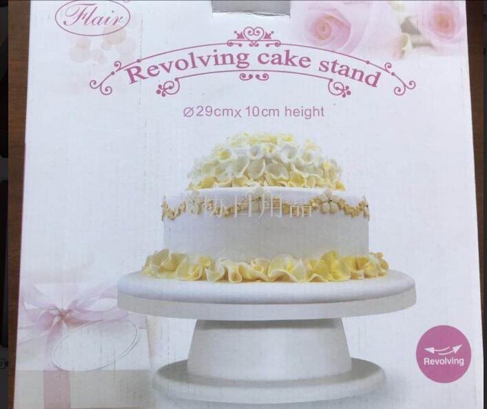 High quality rotary light mounting table circular DIY baking cake turntable