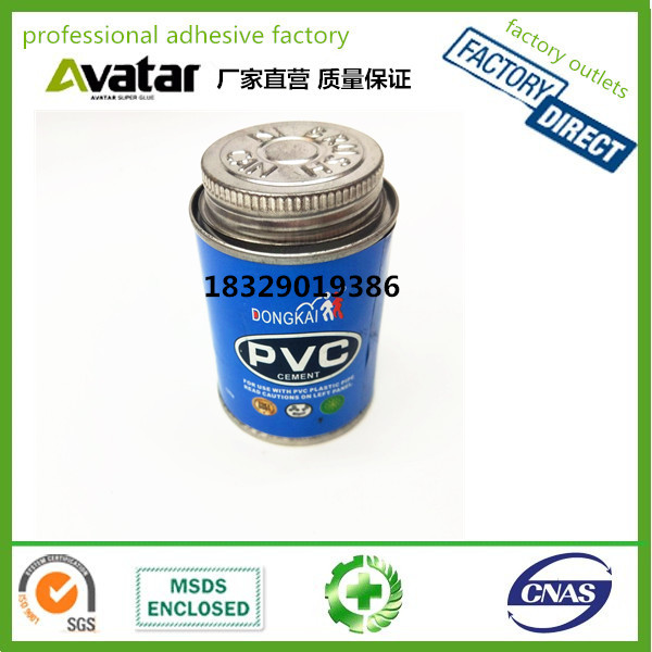 DONGKAI Industrial pipe glue High strength CPVC pipe glue color can be customized