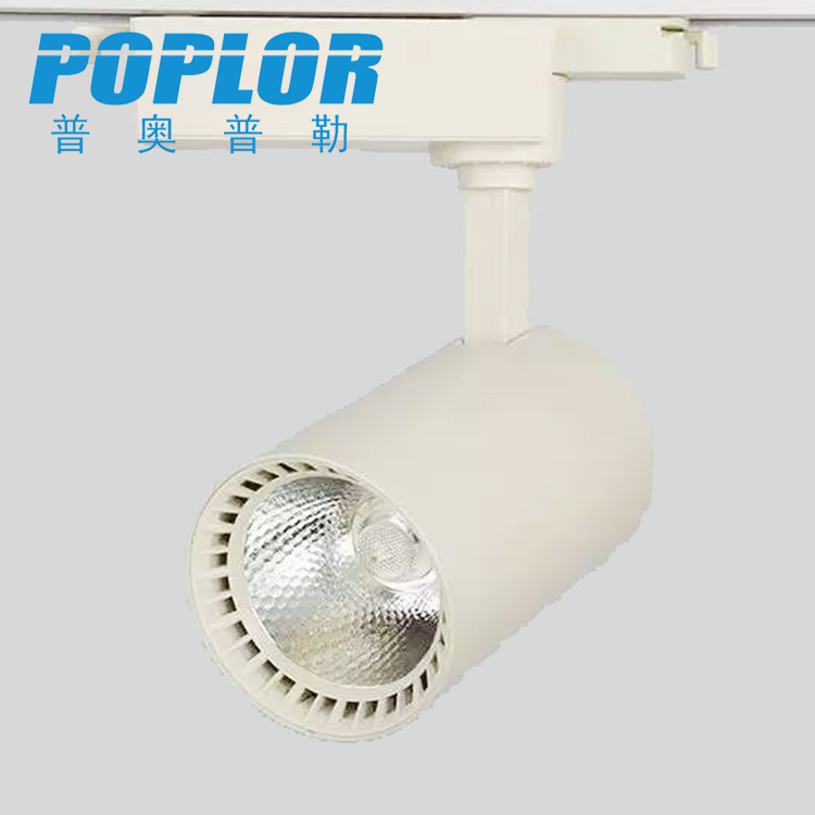 LED high power track light 12W clothing store spotlight COB guide light high brightness lumen