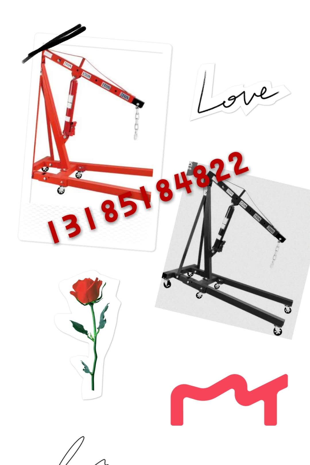 吊机 折叠吊机 汽保工具 修车吊机产品图