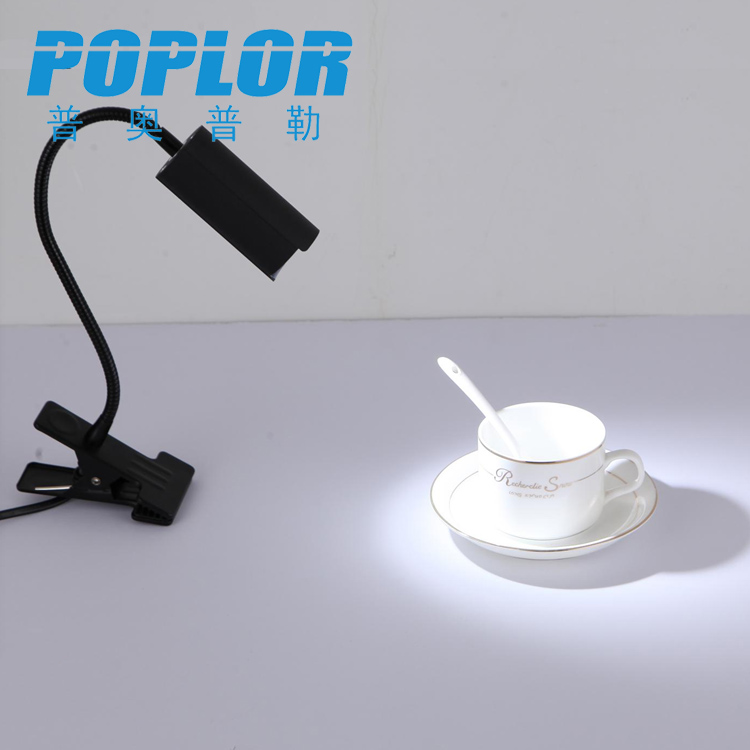 LED hose clamp spotlight 7W Desk lamp COB spotlight constant current high light full figure