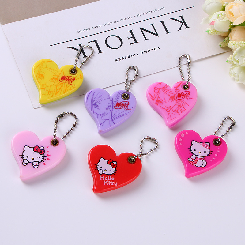 九章 折叠迷你化妆镜 便携式爱心化妆镜 过家家玩具镜子 厂家定制