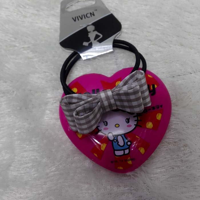 VIVICN fabric checkered bow rubber band Application Scenario