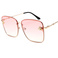 小蜜粉方型太阳眼镜时尚户外遮阳墨镜韩版太阳镜产品图