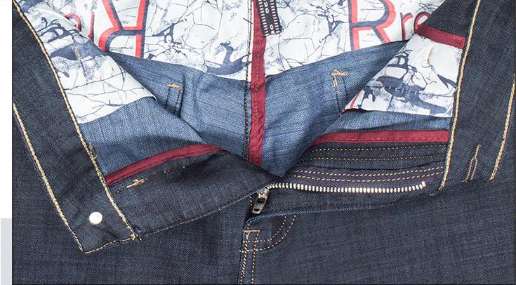 Spring new men's straight-leg brand men's stretch jeans wholesale Application Scenario