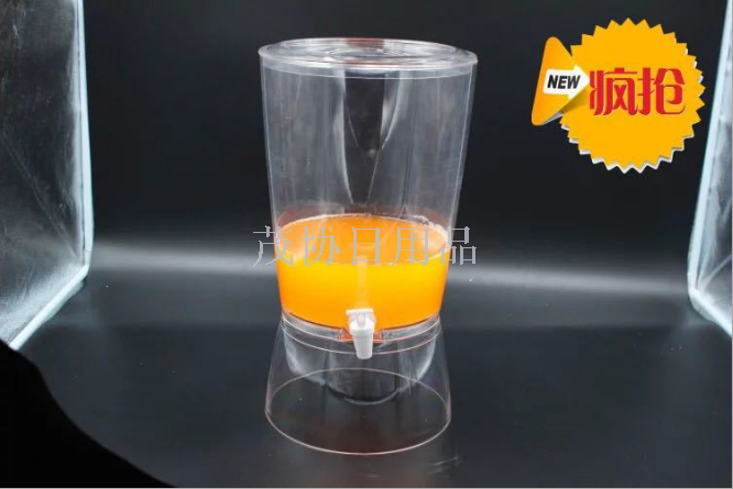 High round single juice barrel multi-layer juice dispenser beverage machine