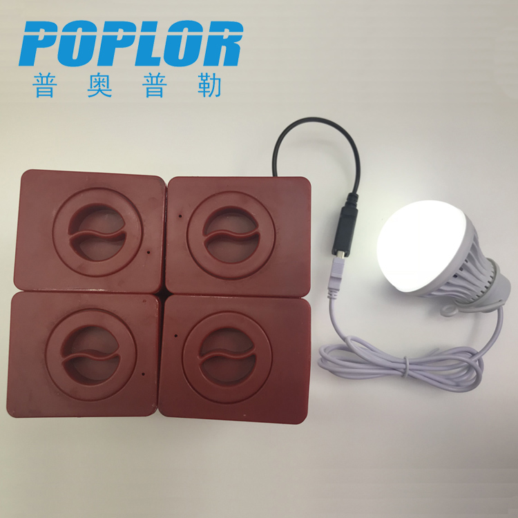 LED salt water lamp 5W seawater electric lamp Air energy battery new energy emergency light