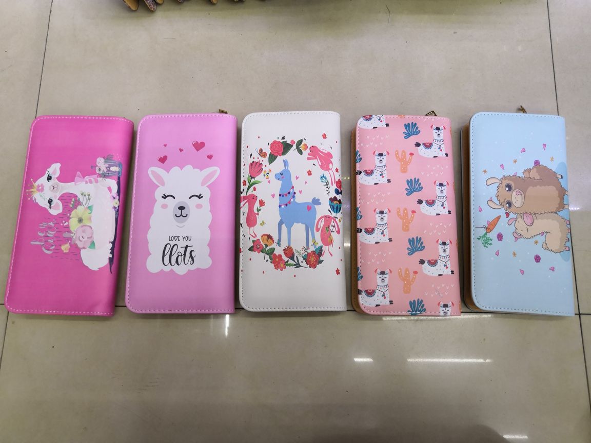 单拉双拉钱包女士钱包图