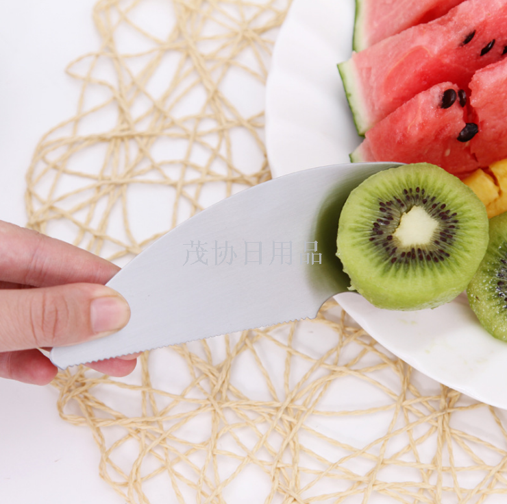 North American stainless steel Kiwifruit scoop kiwifruit knife cut in half + scoop TV shopping