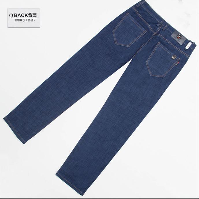 Wholesale of men's business straight-leg stretch jeans and washed men's jeans in 2018