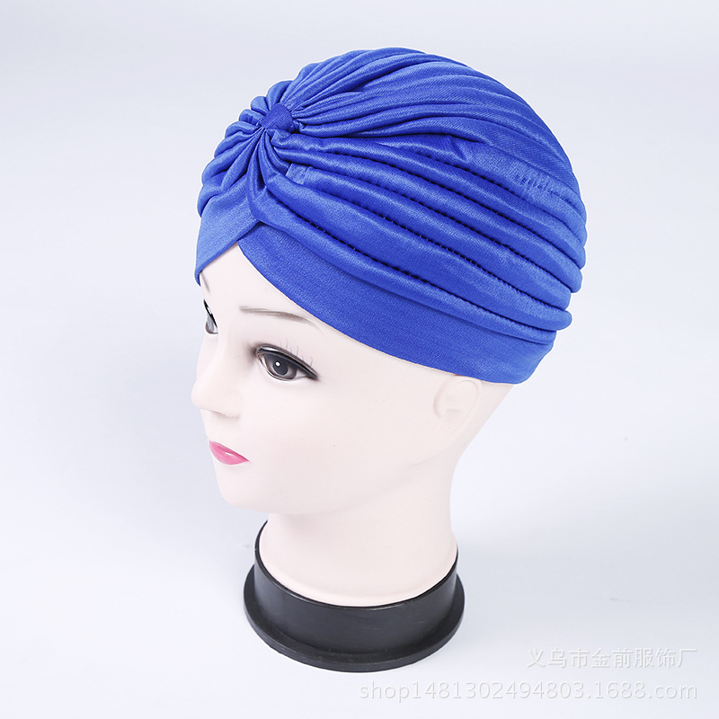 Indian Hat Prince Sultan Hat Elastic Baotou Hat Arab Hat Yoga Hat Performance Street Dance Hat Direct Wholesale Specification drawing