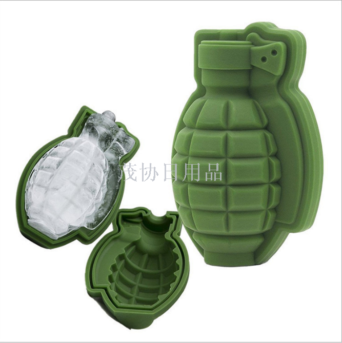Silicone hand grenade cake mold Silicone hand grenade mold Ice lattice baking mold Bar party gift kitchen tools
