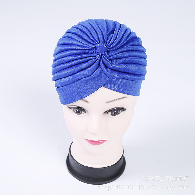 Indian Hat Prince Sultan Hat Elastic Baotou Hat Arab Hat Yoga Hat Performance Street Dance Hat Direct Wholesale details Picture