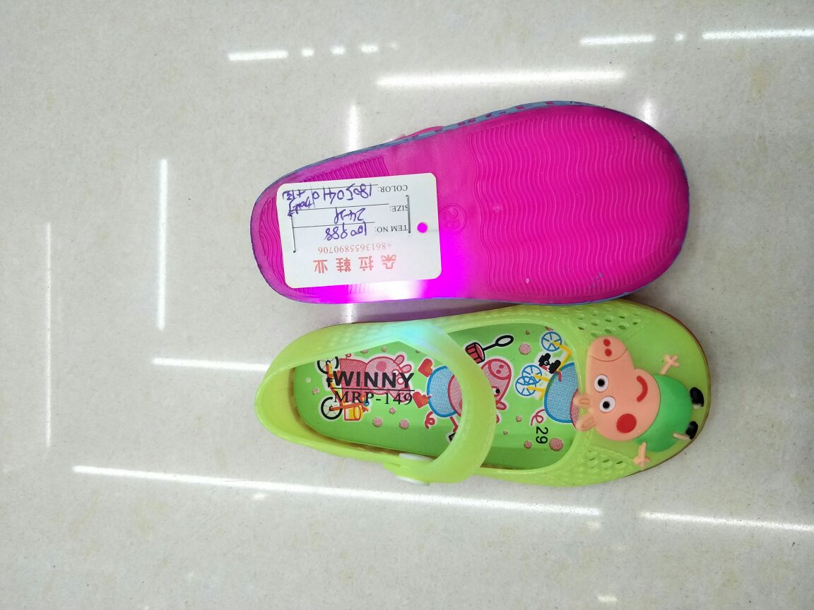 Small sandals for children with lights Small sandals for girls