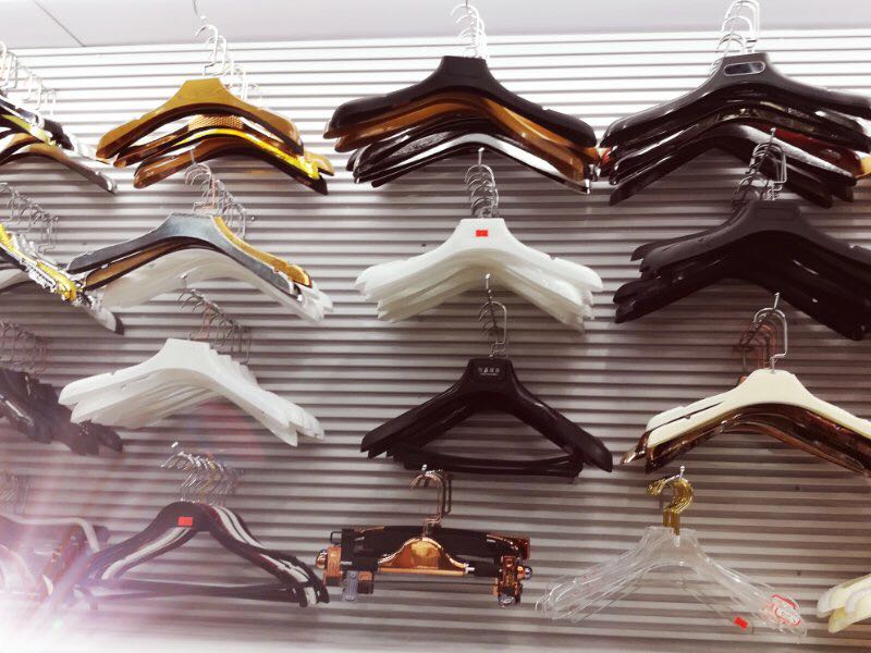 Specialty store brand store special coat hanger