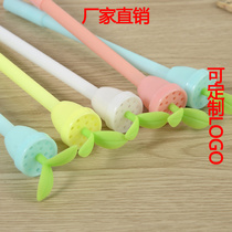 Super cute potted bean Sprouts Mood Healing System Fragrance Neutral Pen Black Ink Pen Signature pen