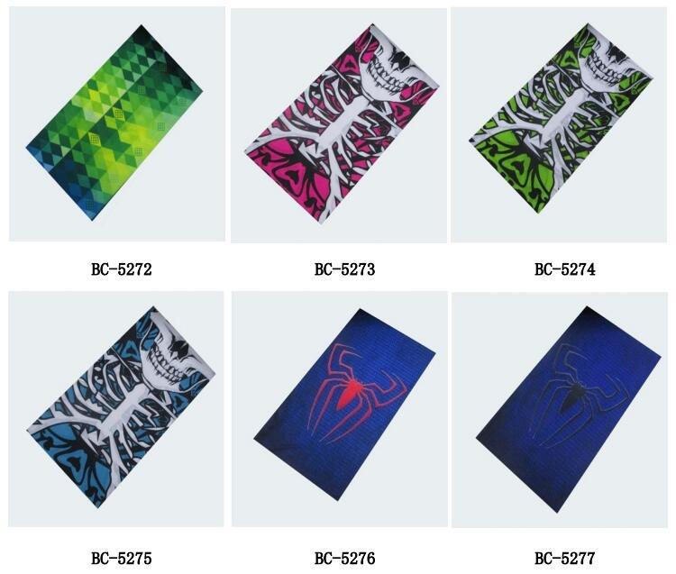 Men And Women Outdoor Mountaineering Seamless Cotton Square Scarf Hip Hop Retro Flower Headscarf Riding Hand Towel Wholesale Foreign Trade Specification drawing