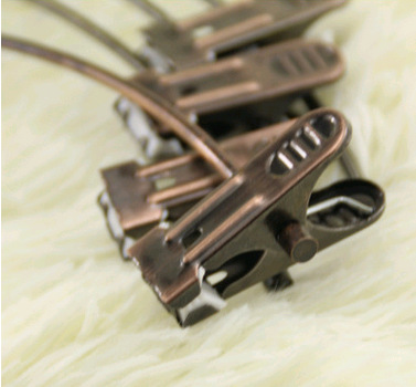 新款韩版26CM超粗裤架 超强夹力高档金属不锈钢裤夹细节图