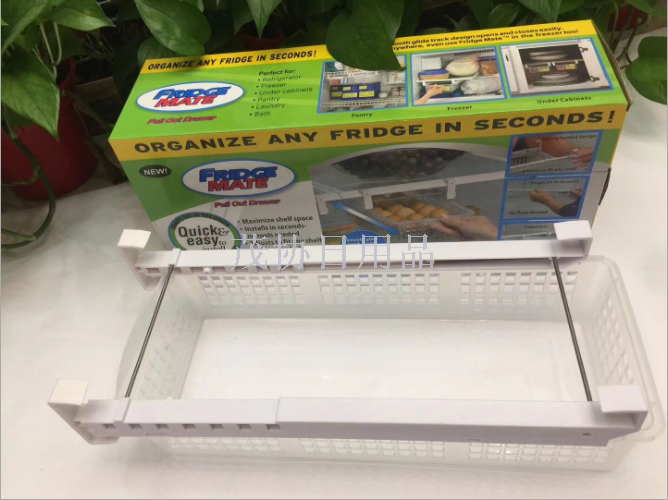 Cross-border explosive TV FRIDGE box FRIDGE MATE egg storage box Pull Out Drawer