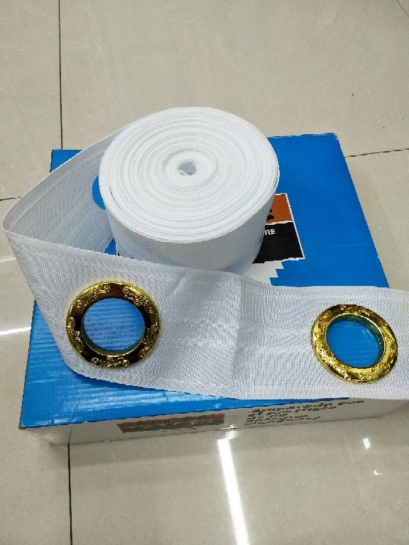 窗帘打孔布带细节图