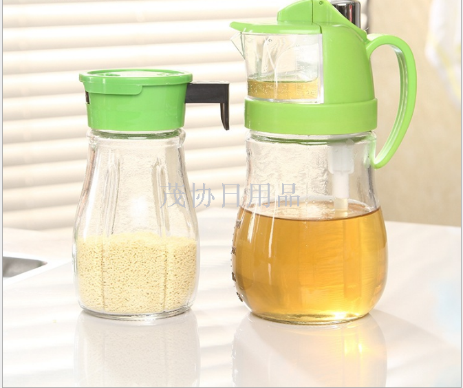 General merchandise products spot customized controllable seasoning bottle two-piece set