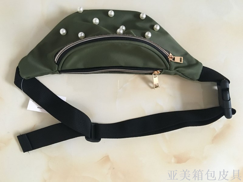 Amazon Express Wish Europe And The United States Selling Explosive Military Green Outdoor Women's Fashion Sports Fanny Pack details Picture