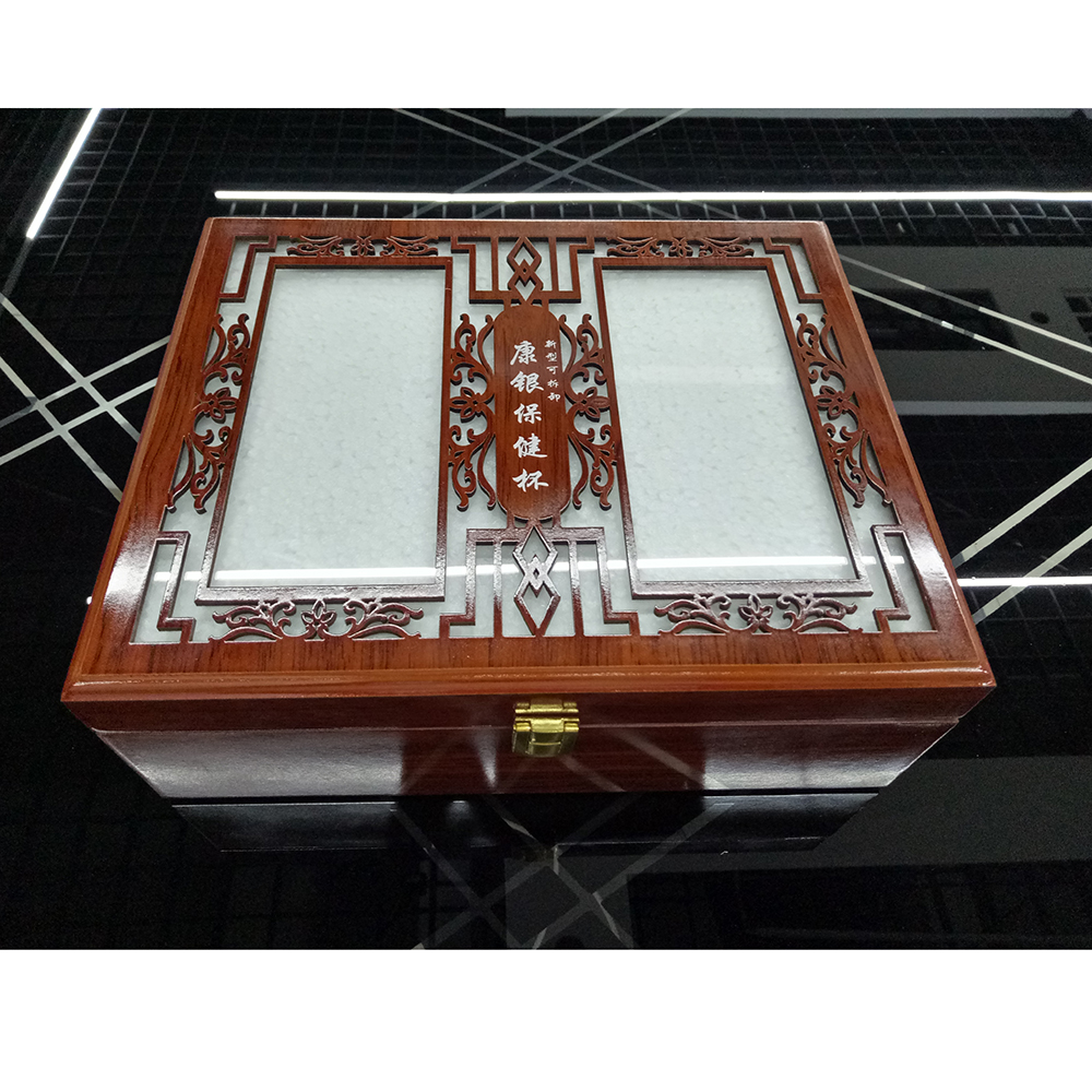 新型可拆卸保健杯 纯银内胆保健杯高档礼品水杯男女士银内胆水杯