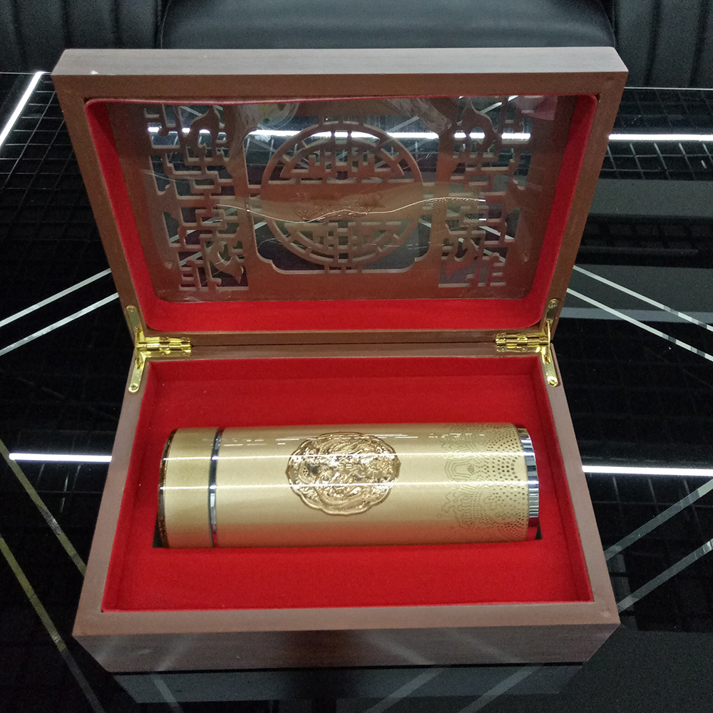 银水杯保健杯子男女礼品纯银内胆保温养生银杯商务礼品杯