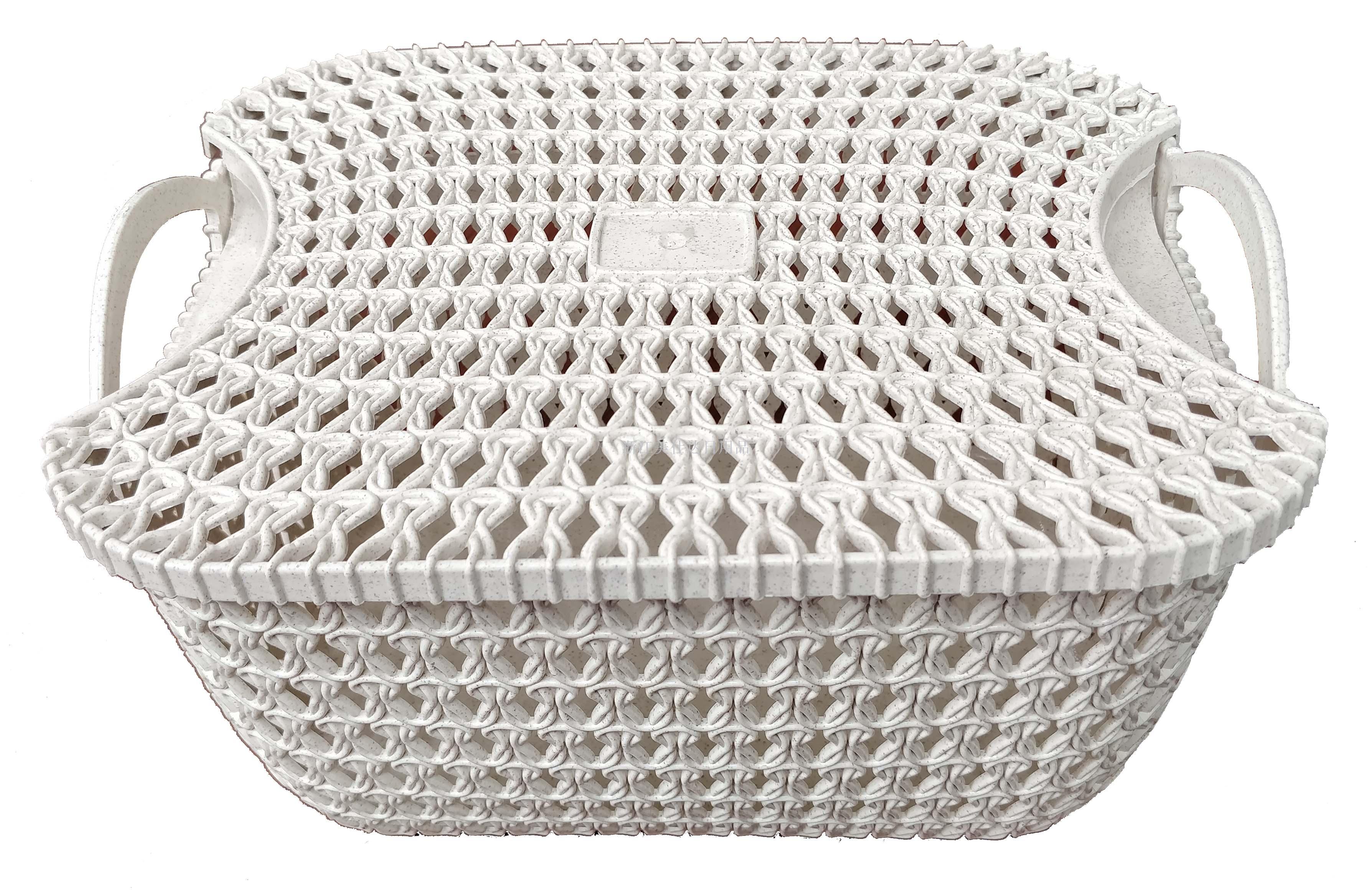 源头工厂 天然环保麦秆收纳筐 麦秸秆收纳篮 整理筐8701