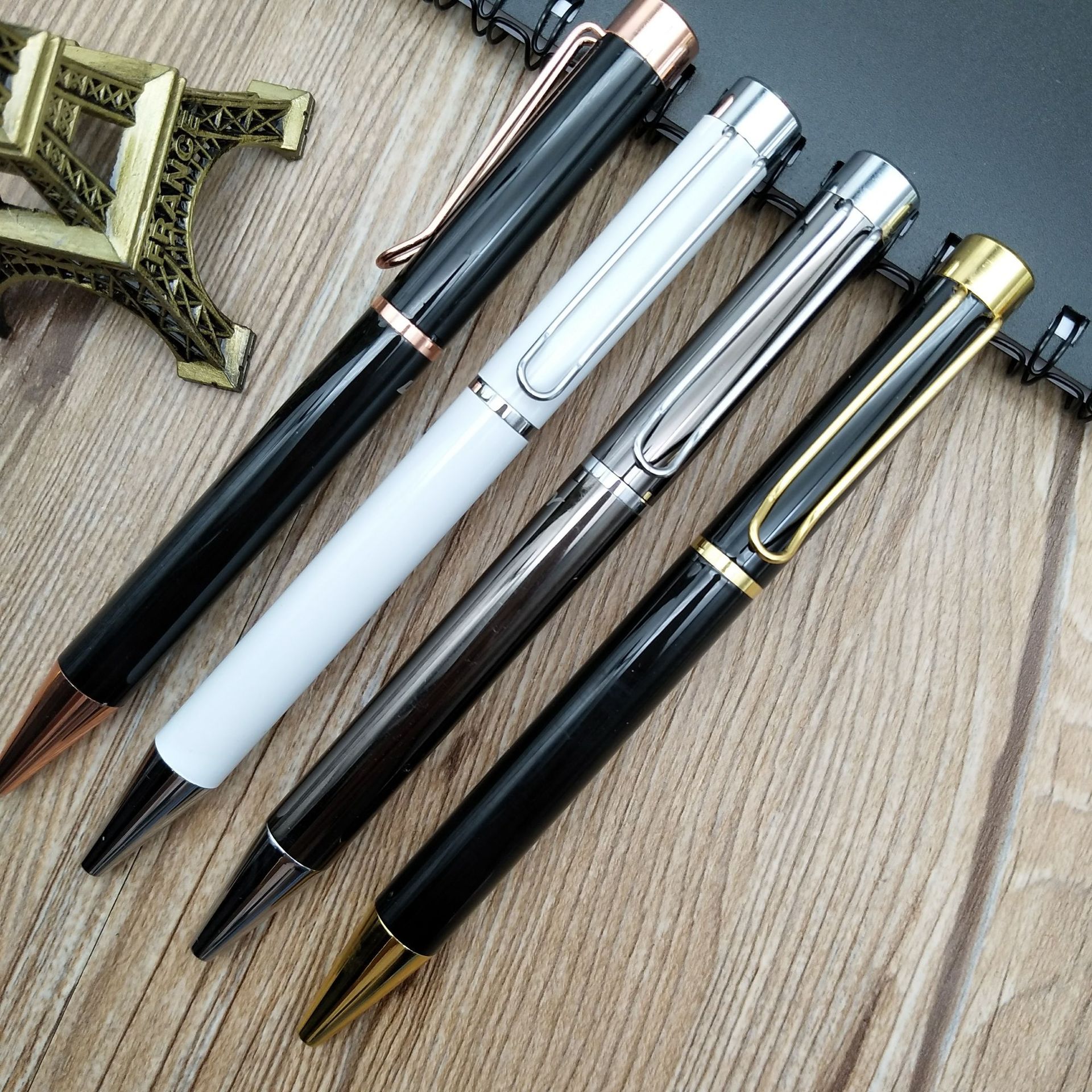 Wengang Minghao Pen Office culture writing tools Ballpoint pen, new high-end rotary ballpoint pen from Zhongyou, business style office pen, advertising pen, gift pen, customizable details Picture