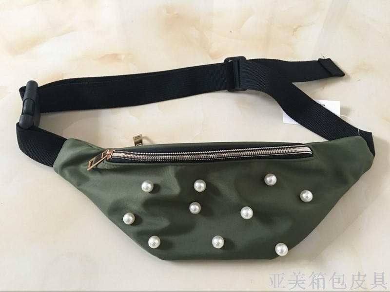 Amazon Express Wish Europe And The United States Selling Explosive Military Green Outdoor Women's Fashion Sports Fanny Pack