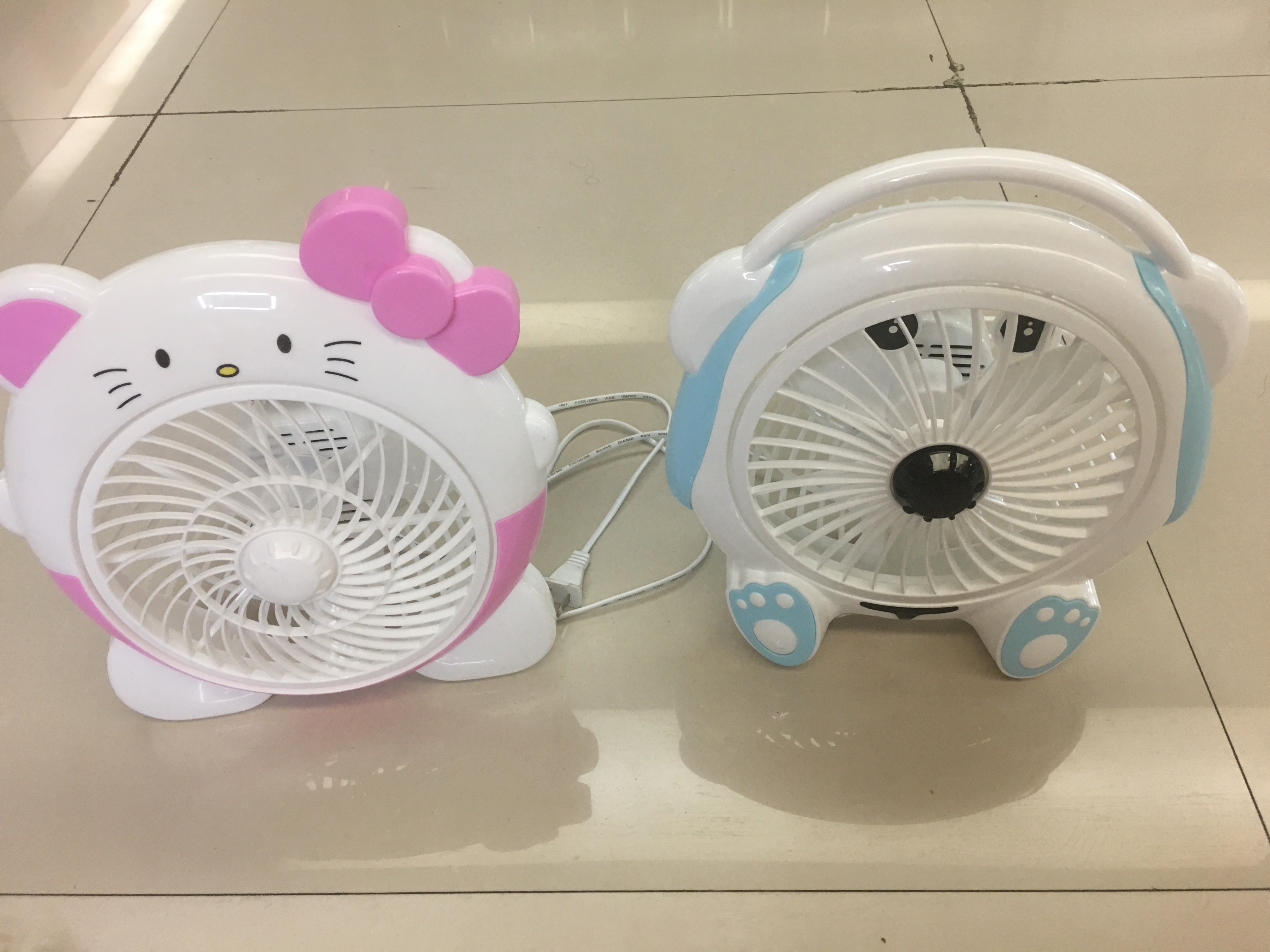 卡通可爱小电风扇