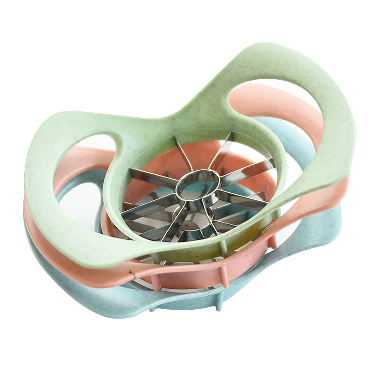 不锈钢切苹果去核器水果切片器 创意厨房神器切果器分割器全新料细节图