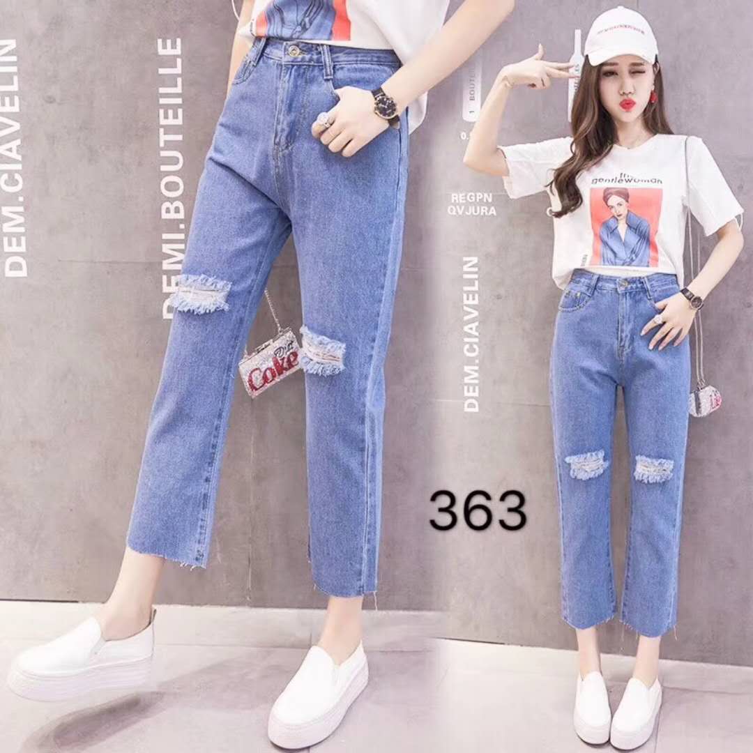 High waist wide leg jeans new wide split pants flared wide leg pants