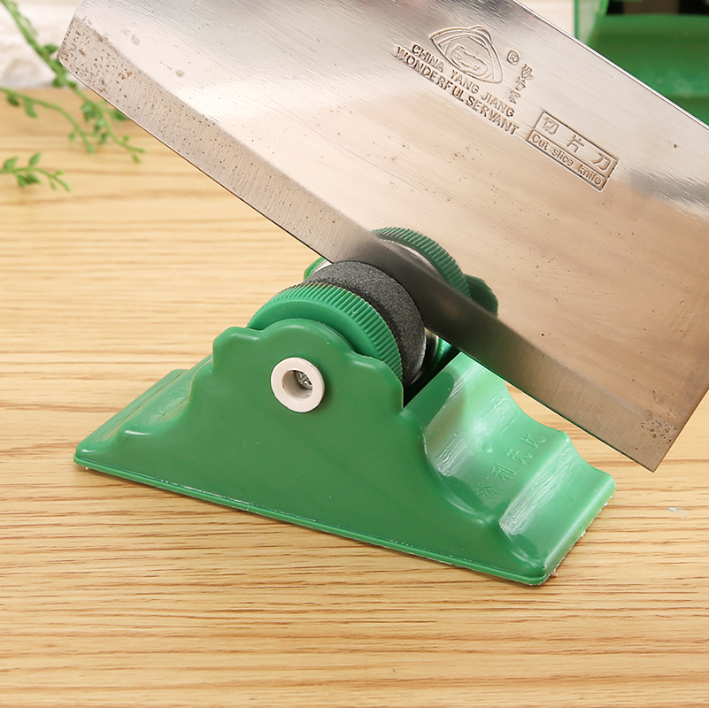 厨房家用快速天然磨刀石磨剪子器菜刀磨刀石带底座磨刀棒磨剪子产品图
