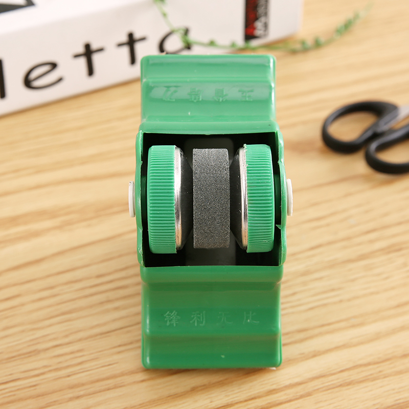 厨房家用快速天然磨刀石磨剪子器菜刀磨刀石带底座磨刀棒磨剪子细节图