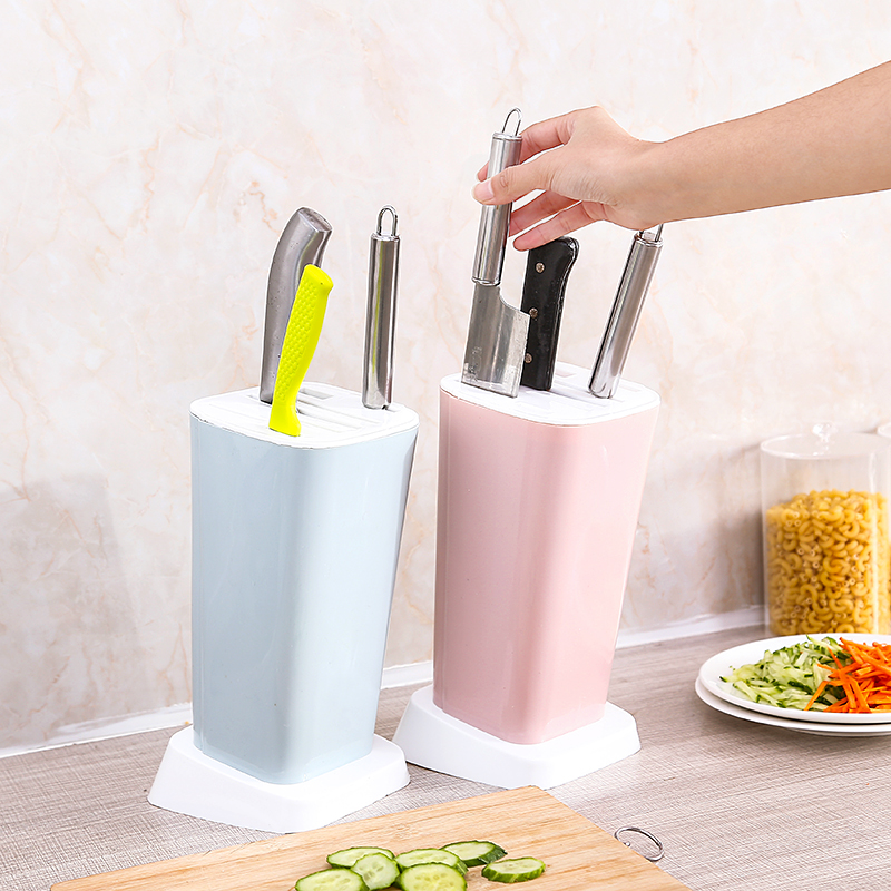 北欧简约刀架厨房刀具架刀座插刀置物架刀具收纳架菜刀架刀架子