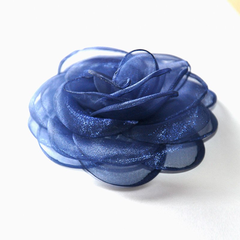 【厂家直销】爆款25片烧边花 手工鞋花 流行果冻凉鞋配件花头细节图